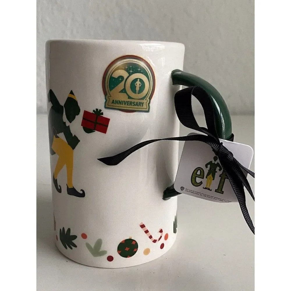 Rae Dunn x Buddy the Elf‎ Maple Syrup Pitcher 20th Anniversary NEW